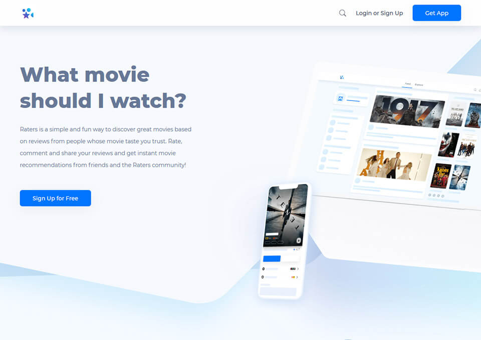 Raters Movie Lovers Network Top CSS Gallery