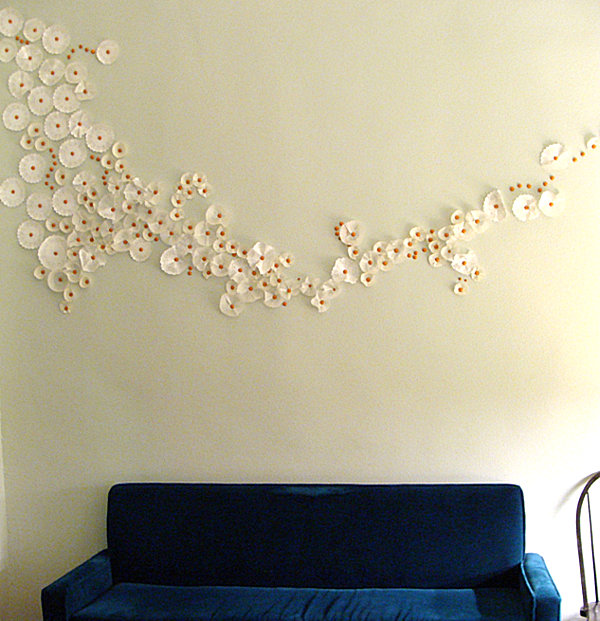 Spray painting is an easy way of achieving a smooth, even finish on wood furniture. 20 Easy DIY Wall Art Ideas