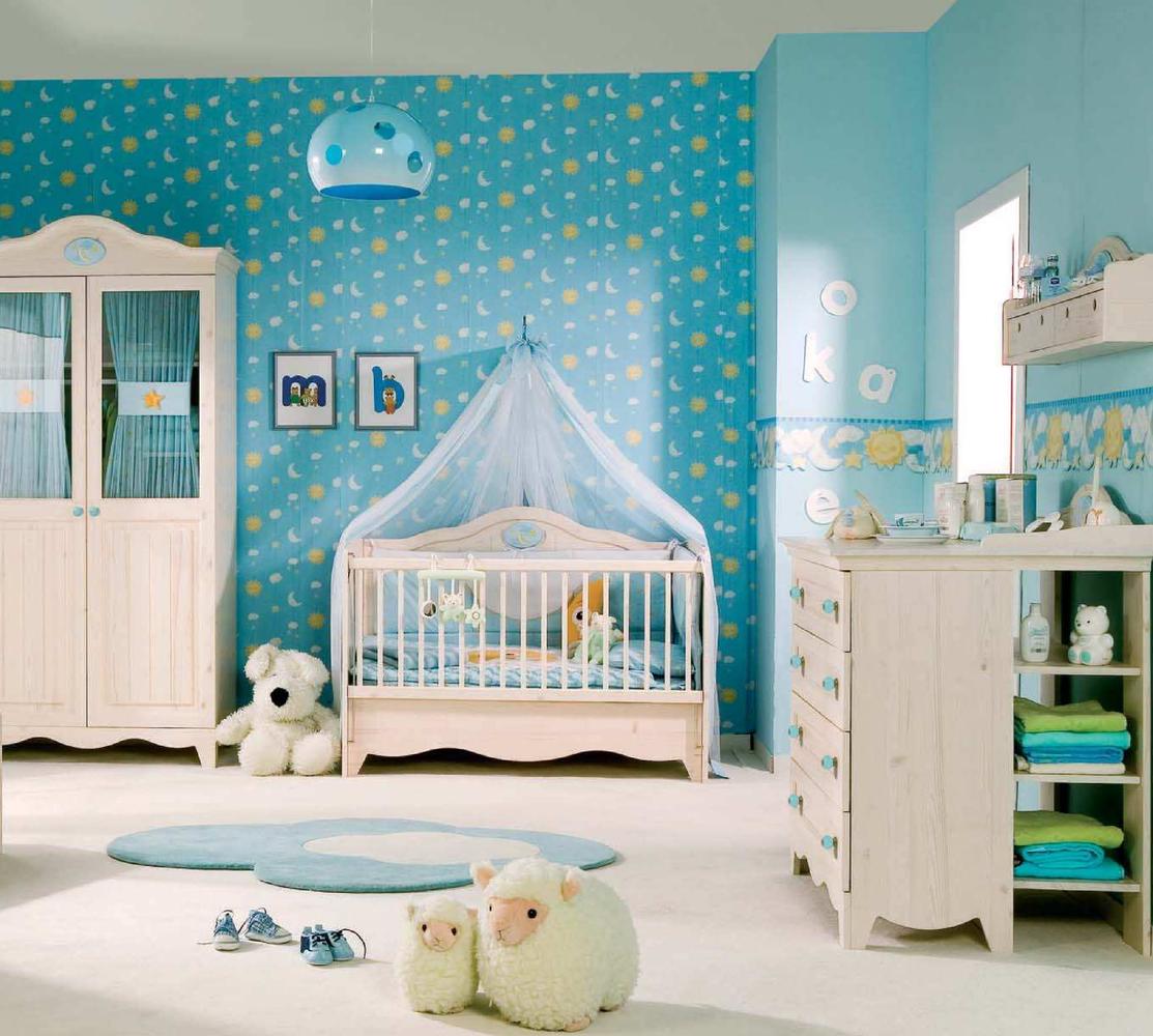 BabyRoomThemesIdeaColorfulBlue Top Dreamer