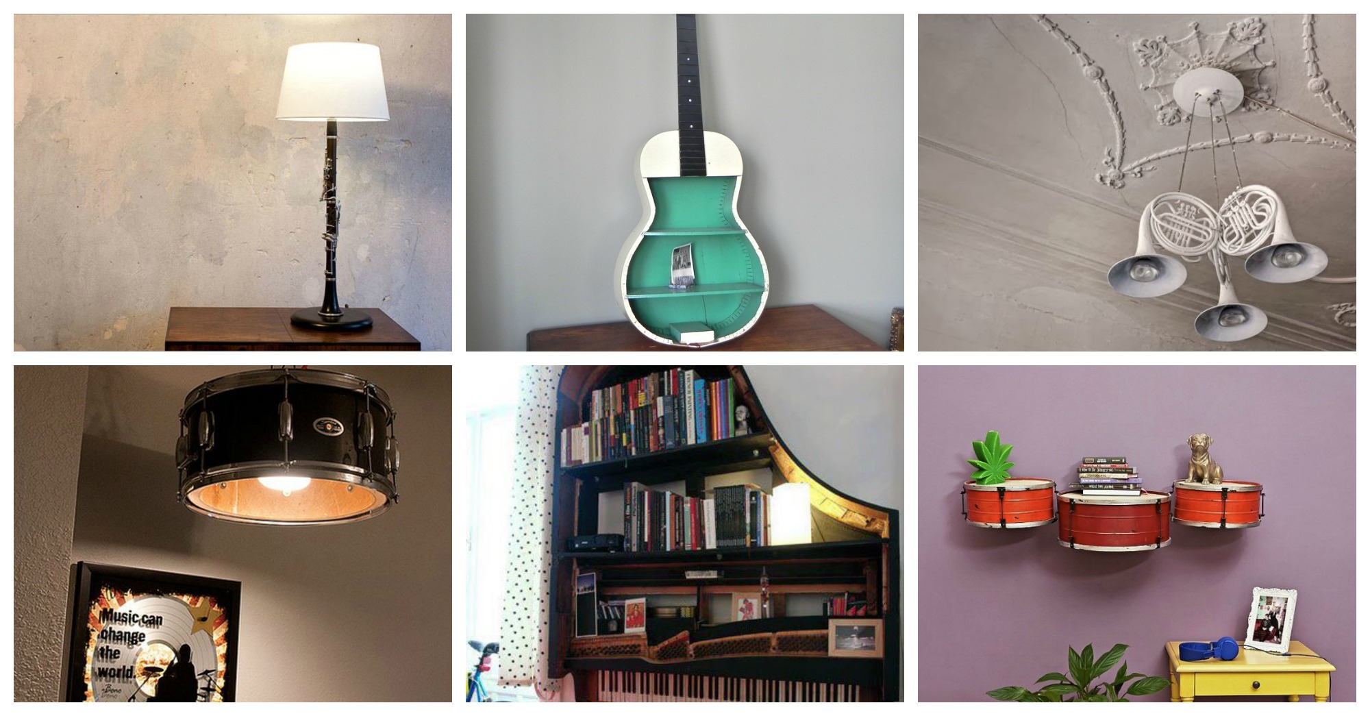 10 Brilliant Ways To Recycle Musical Instruments