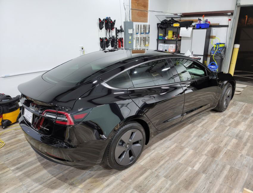 Tesla Window Tinting Specialists in North Carolina Legal Tinting Services