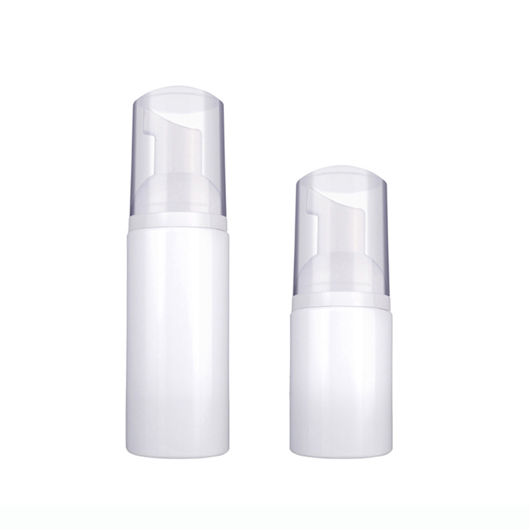 China Good Quality Foam Bottle PET Plastic Empty White Cosmetics