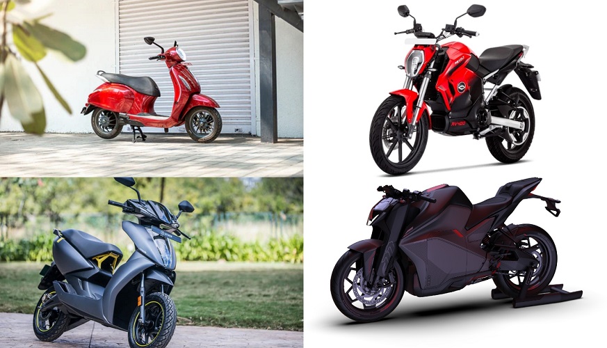 Top 5 Electric Bikes in India 2024
