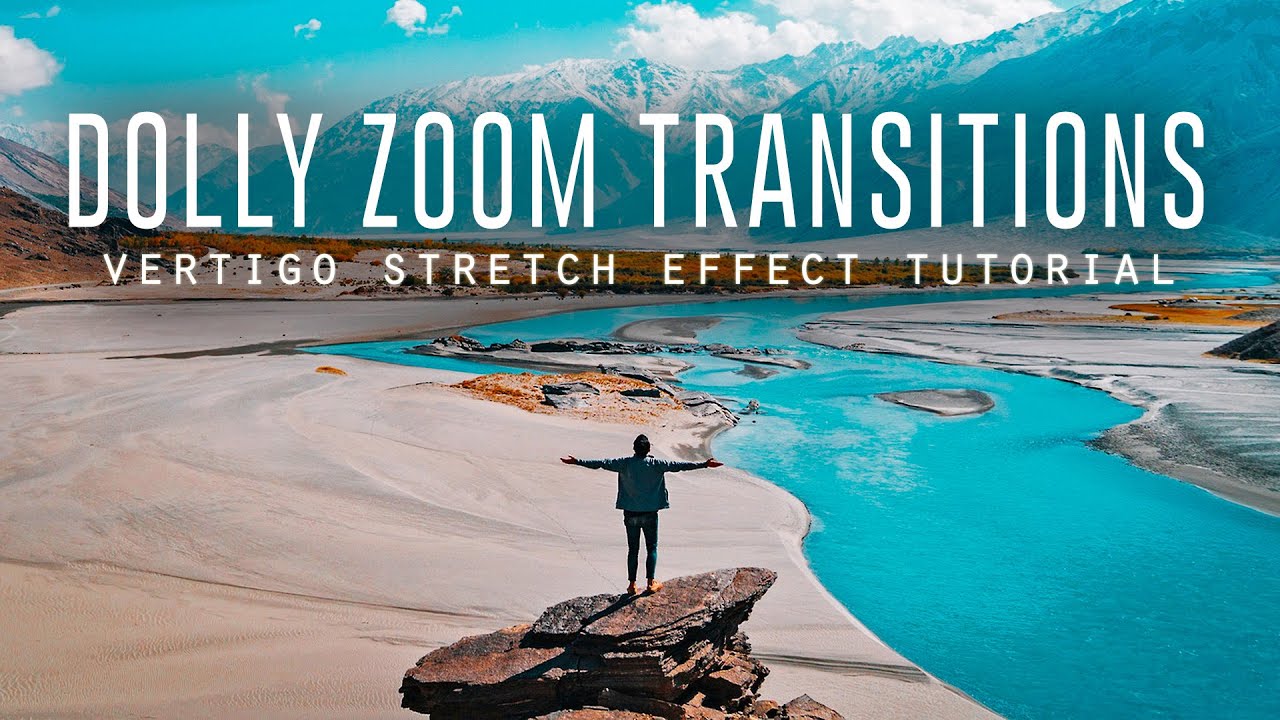 How to Create DOLLY ZOOM Transitions, Vertigo Stretch Effect in Adobe