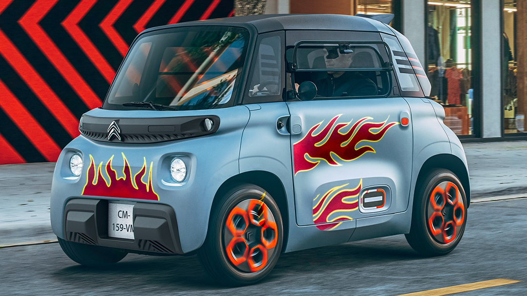 Ha! Check out Citroen’s new customisation options for the Ami Top Gear