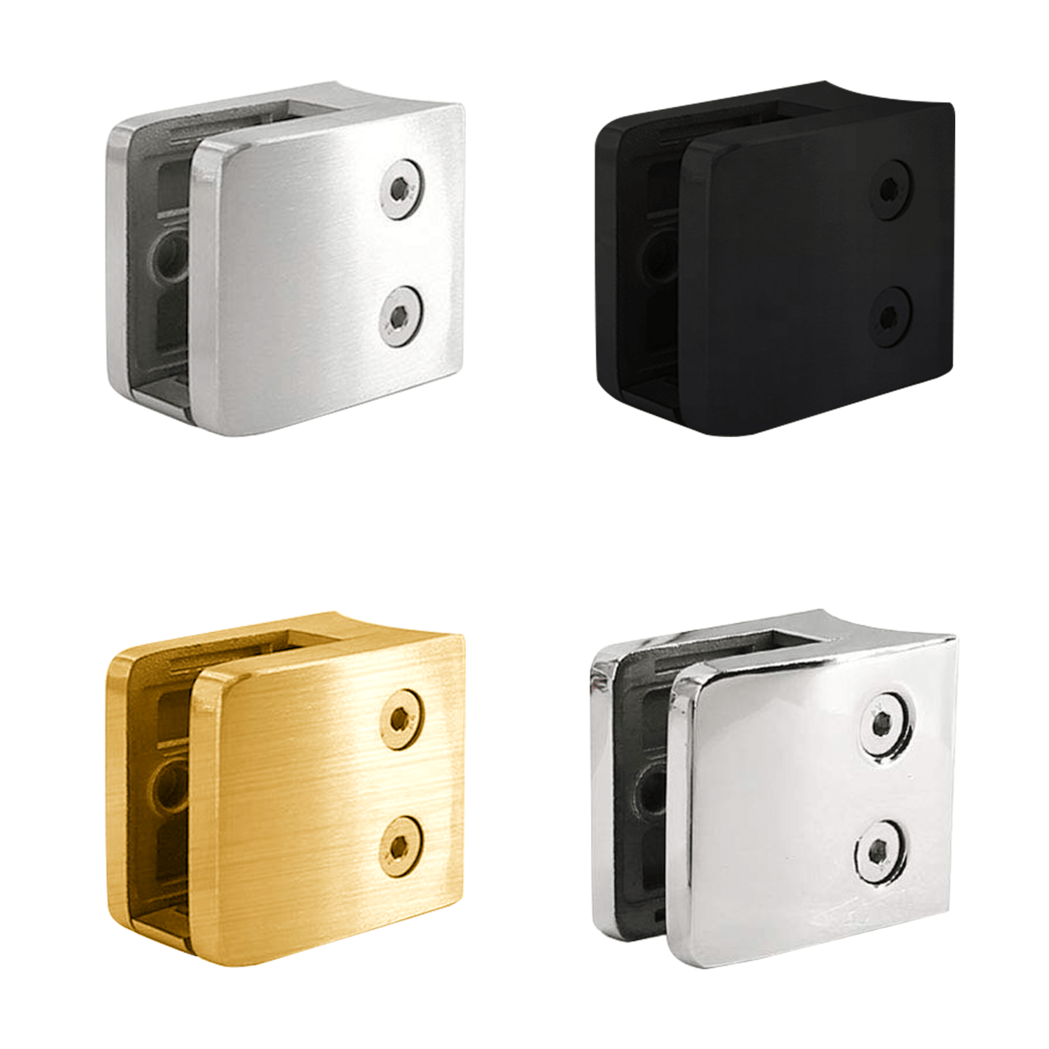 (GC055R50_) Stainless Steel 316 Grade Heavy Duty 2″ OD Round Back