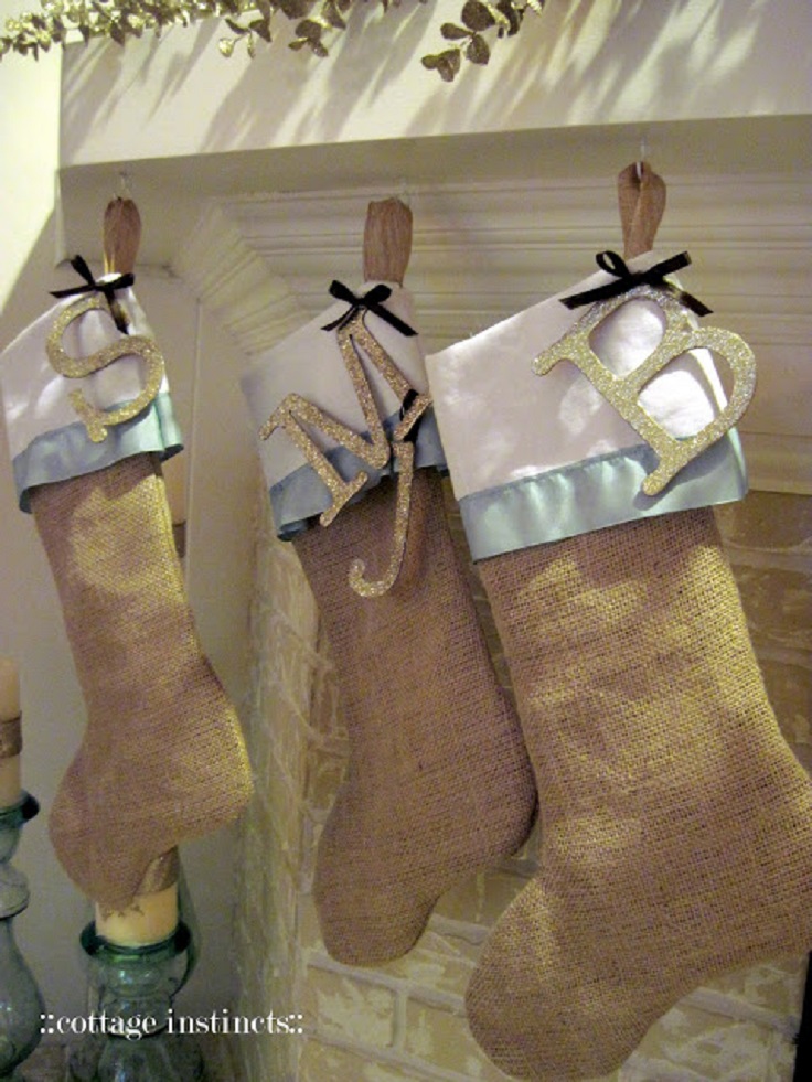 Top 10 Interesting DIY Christmas Stockings Top Inspired