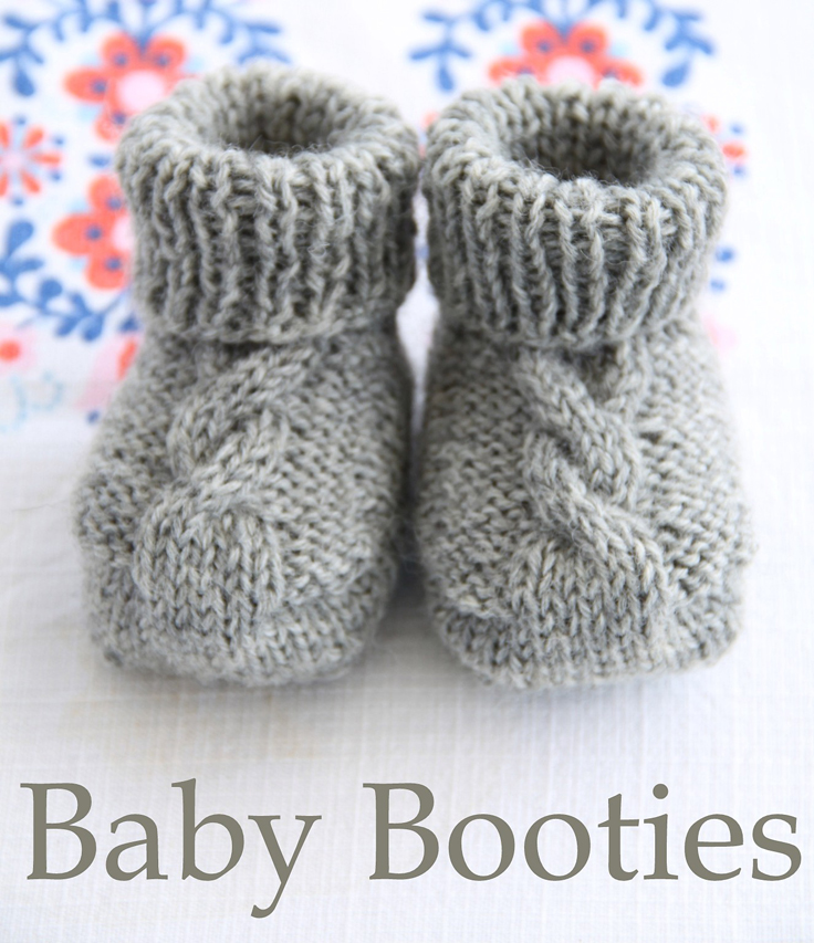 Top 10 Free Patterns for Knitting and Crocheting Baby Booties