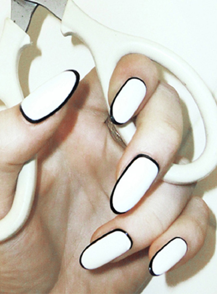 Top 10 Simple Ways to Spice Up White Nails Top Inspired