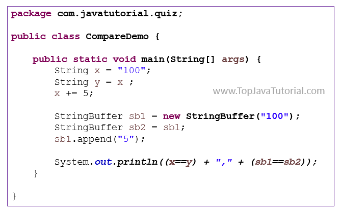 String comparison in java String Comparison in Java 20180725