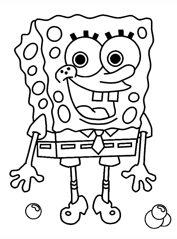 spongebobkleurplaat13 TopKleurplaat.nl