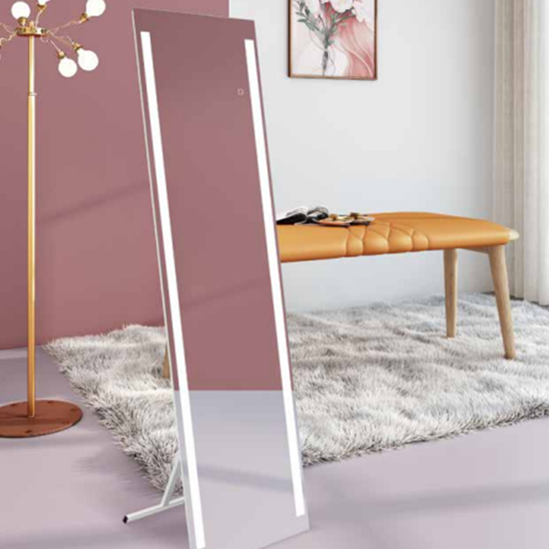 Custom D2012Venice frameless lightweight LED fulllength dress mirror