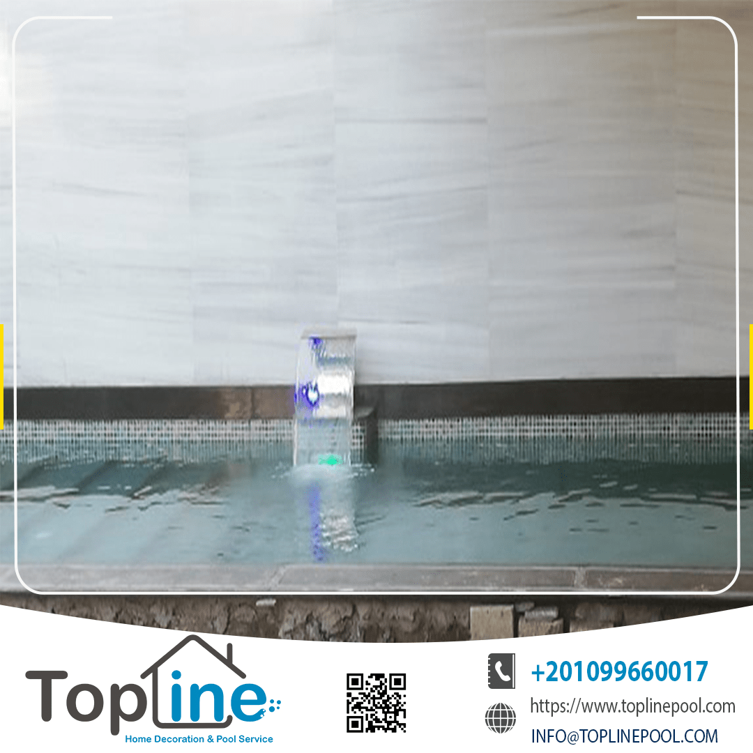 مشروع إنشاء وتأسيس وتشطيب حمام سباحة سكيمر Top Line pool and Decor