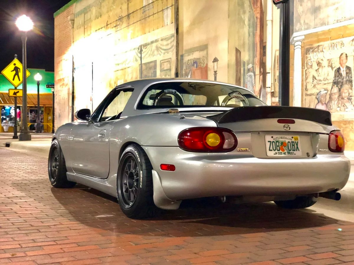 CarbonMiata TRD Style Trunk Spoiler for NB Mazda Miata MX5 TopMiata