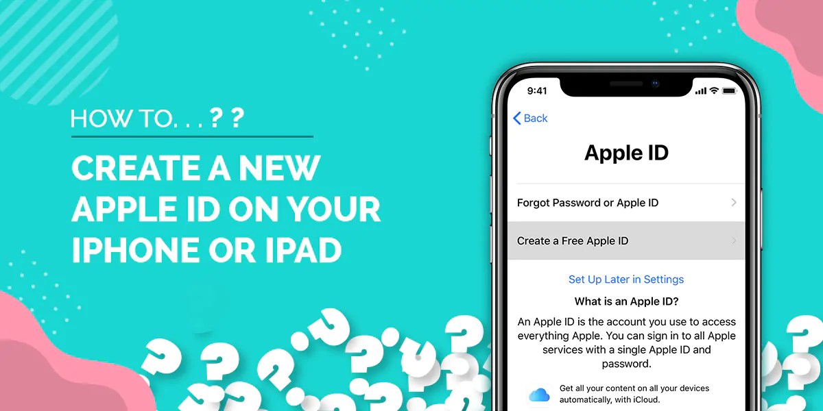 How to create a new Apple ID on your iPhone or iPad?