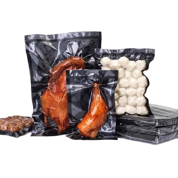BLACK BACKED CHAMBER VACUUM POUCHES.