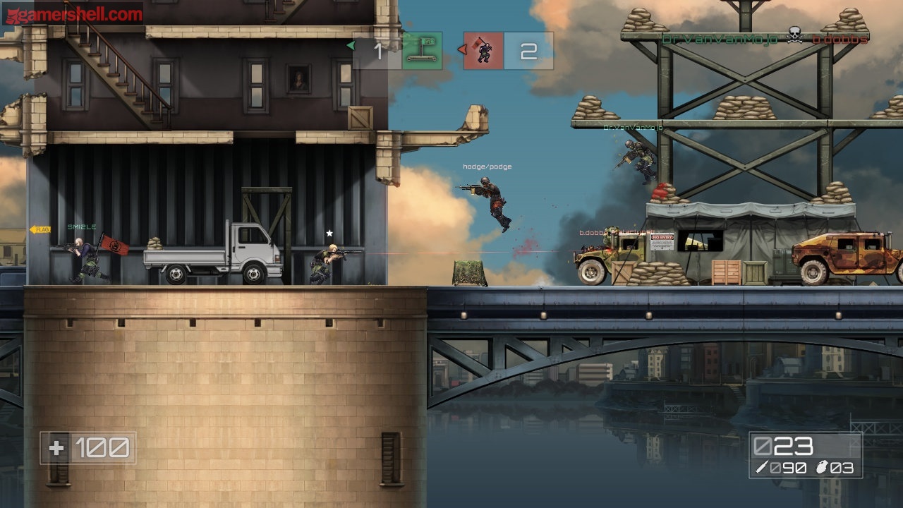 Take Arms, un shooter 2D de la sección Indie Games de Xbox Live El
