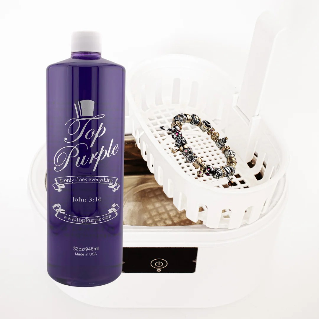 Top Purple Jewelry Cleaner and More 32 oz. Bottle TOP Purple