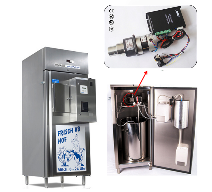 TOPSFLO Raw Milk Vending Machine Gear Pump