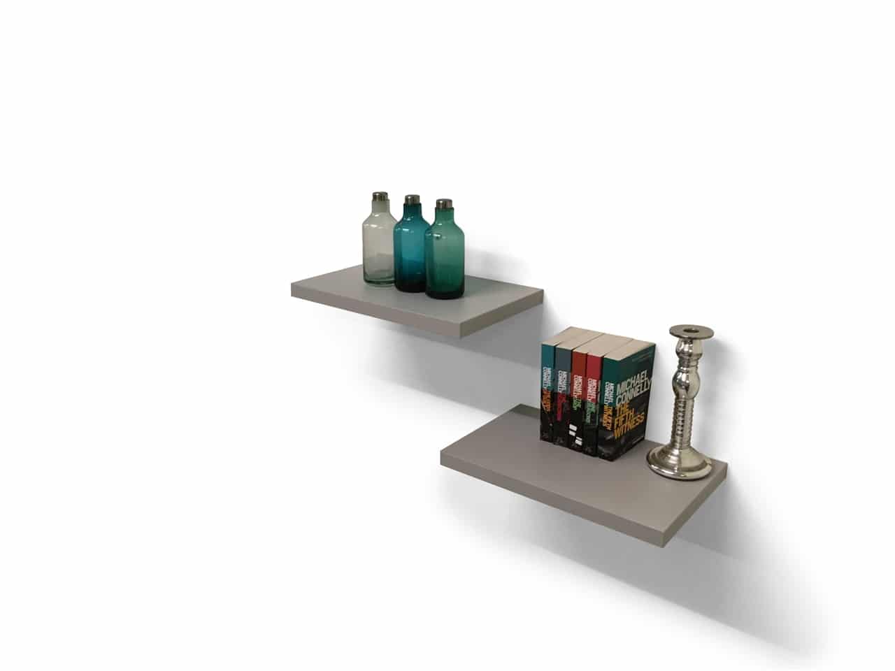 Dove Grey Floating Shelf Top Shelf UK