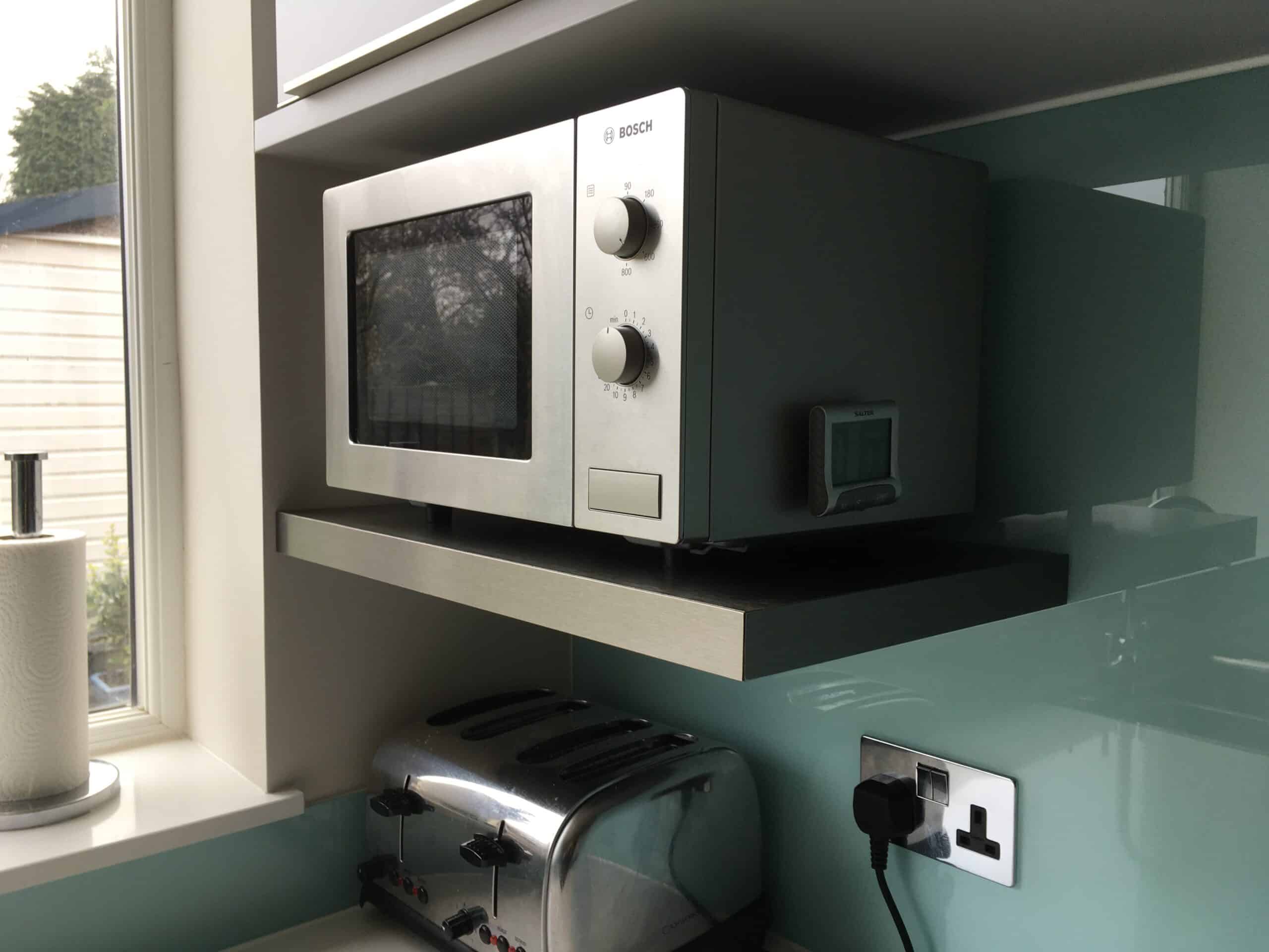 Comfortable Brushed Steel Shelves With Cheap Price