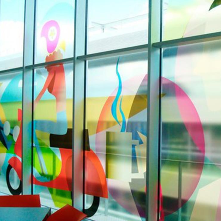 Custom Window Sticker, vinyl lettering, Window Decals, Removable sticker for Business Top Sign