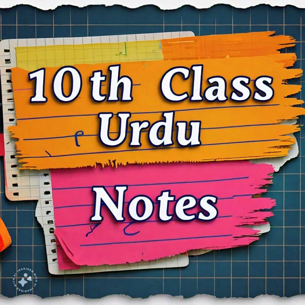 10th Class Urdu Notes for FBISE [Download PDF FREE] Top Study World