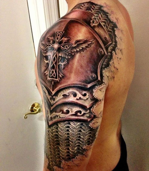 101 Best Shoulder Tattoos For Men: Cool Design Ideas (2022 Guide) 575_x_500_jpg