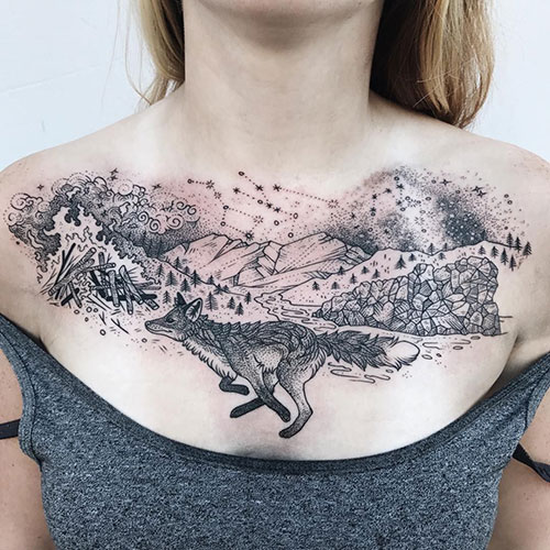 101 Best Chest Tattoos For Women (2022 Guide) 500_x_500_jpg
