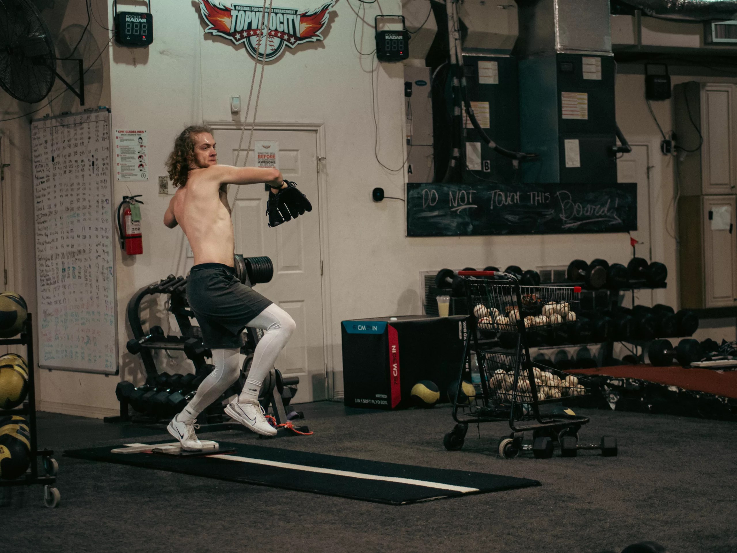 What is a good outfield velocity? TopVelocity