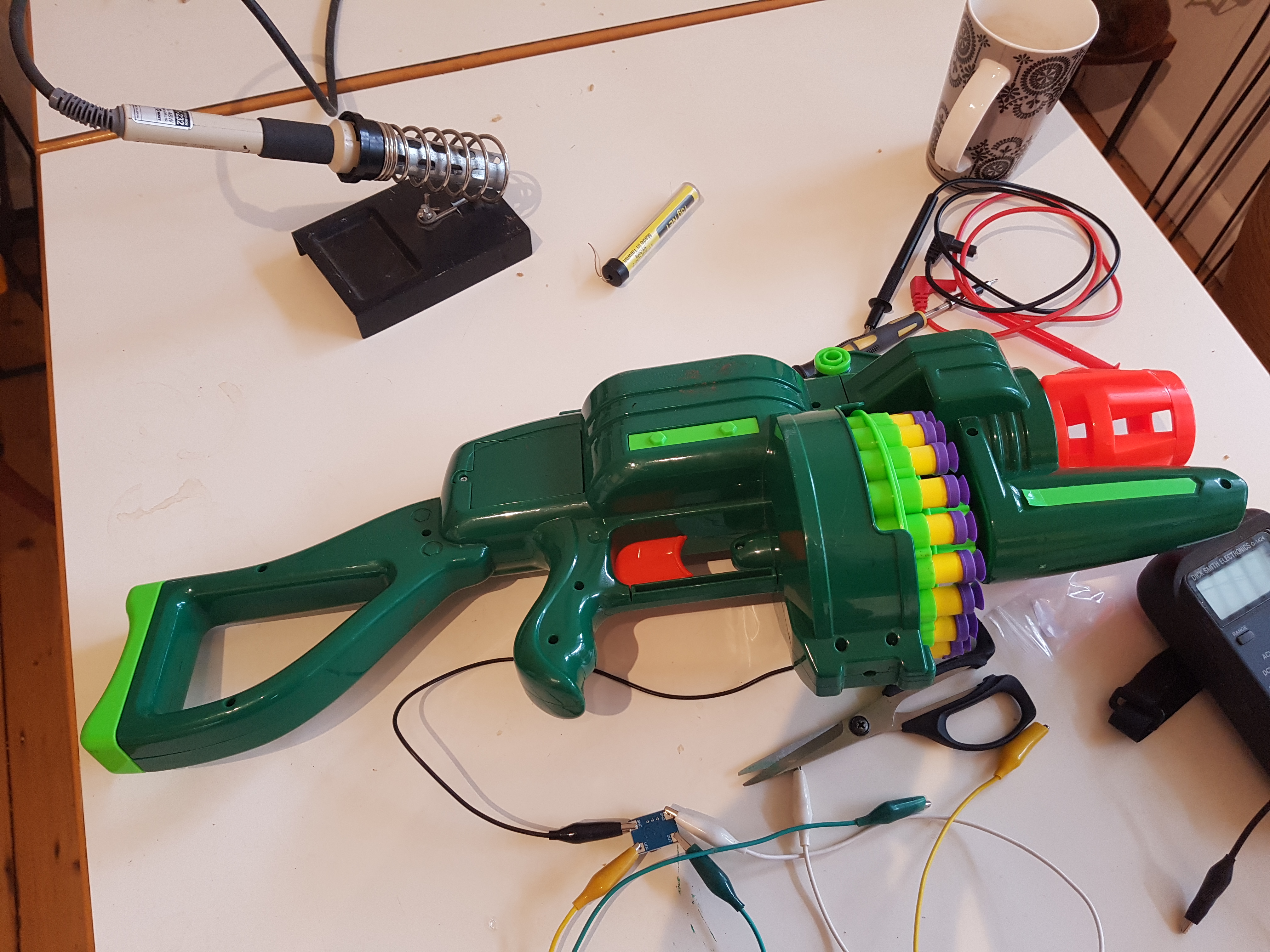 Modifying Nerf Guns… Because Corona. Torben Ross