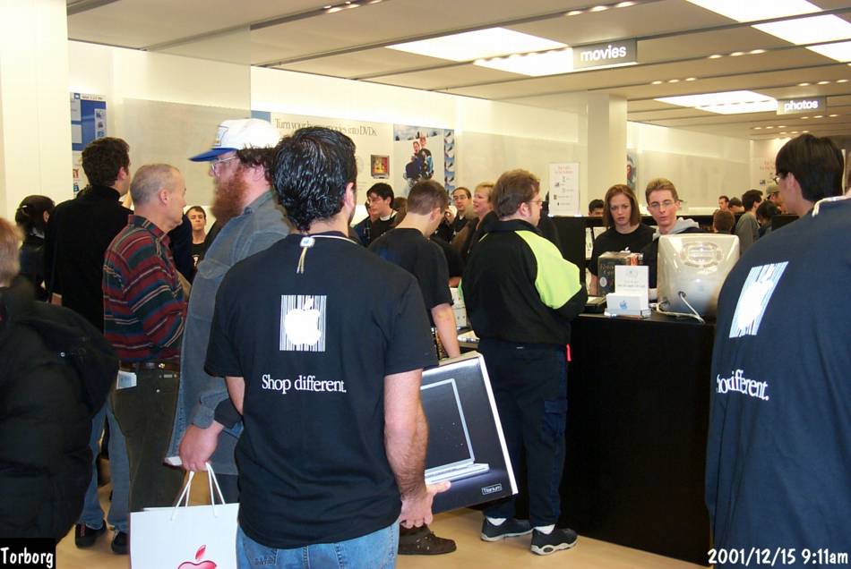 Cambridgeside Galleria Apple Store grand opening page 2