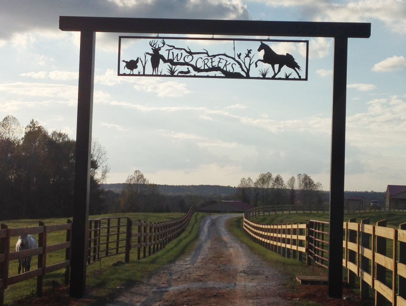 Torchcraft Custom Metal Art Signs for Farm, Ranch and Home