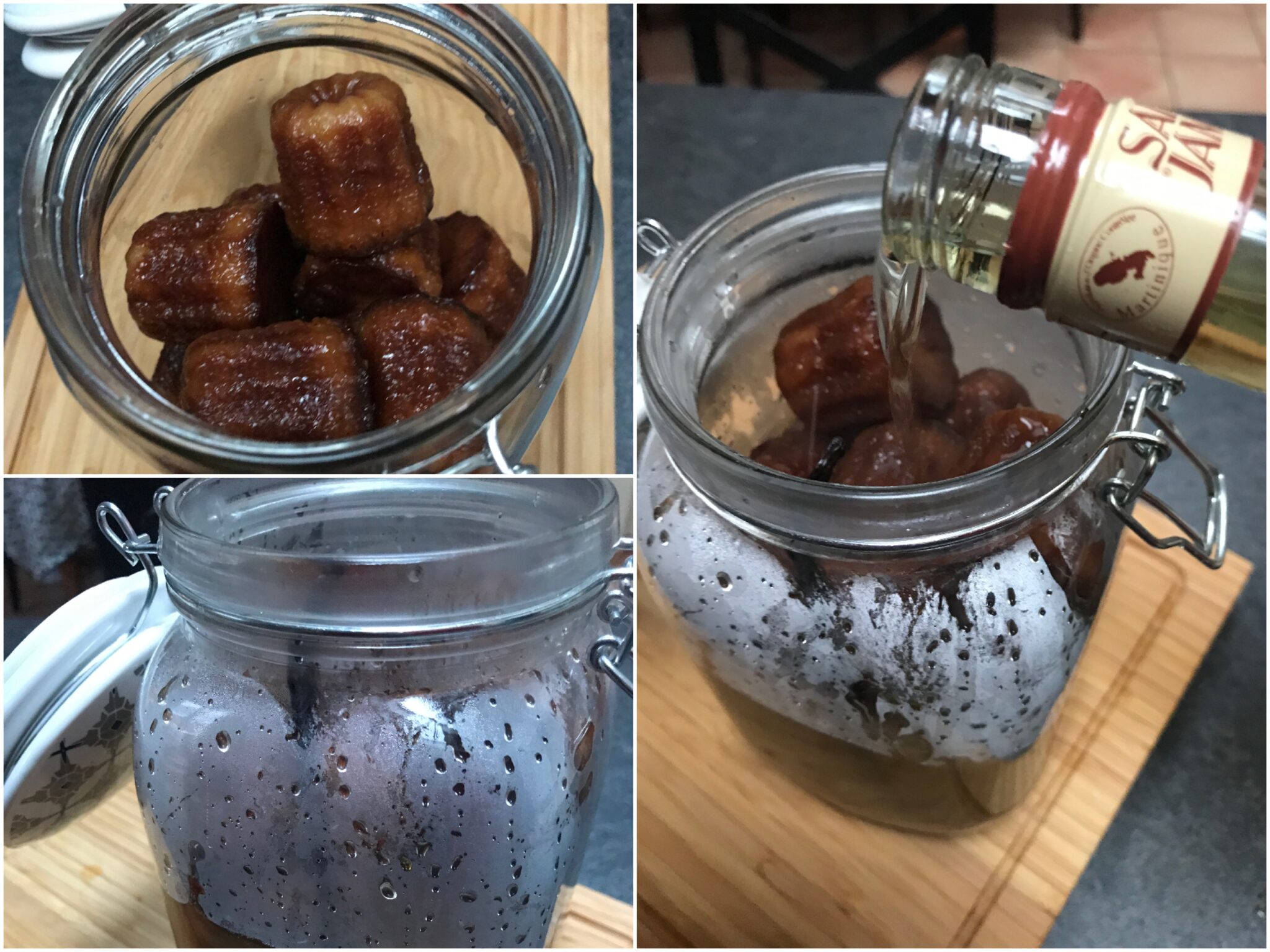Bocal de cannelés au rhum Torchons & Serviettes