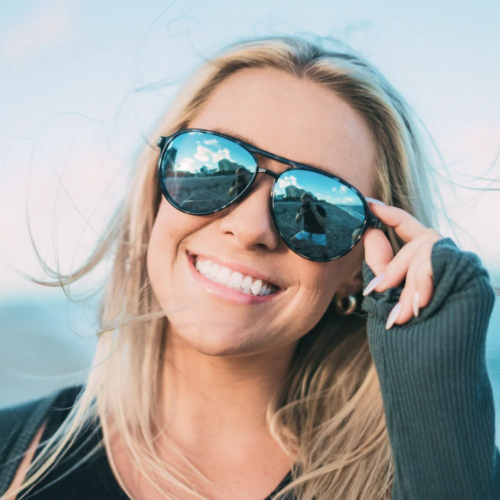 Area 51 Polarized Aviator Sunglasses for Men and Women Lifetime