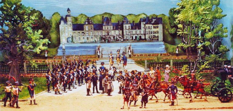 Verabschiedung vom Kaiser Napoleon Torhaus Dölitz