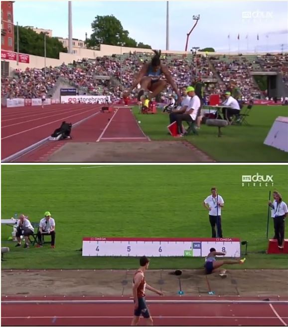 LMAO! Blessing Okagbere Embarrassed As Her Wig Fell Off During A Long