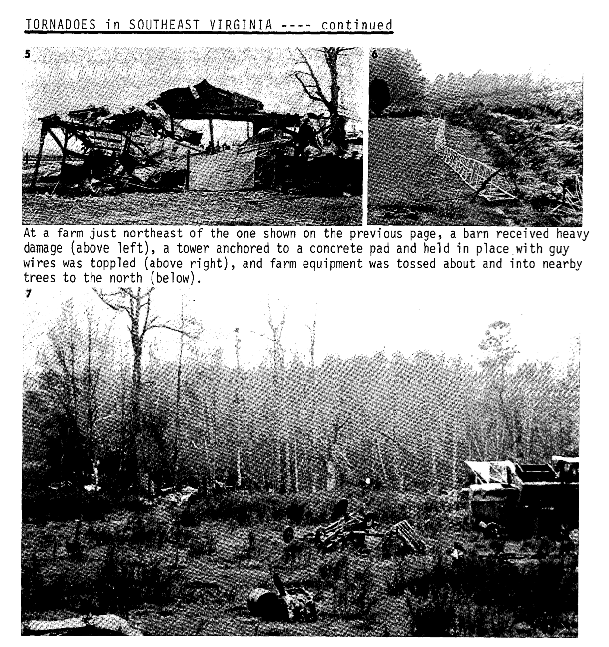 Virginia Tornadoes of October 14, 1986 Tornado Talk