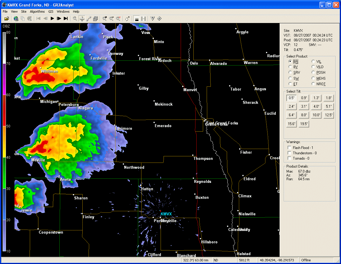 Northwood, ND Tornado Outbreak August 26, 2007 Tornado Talk