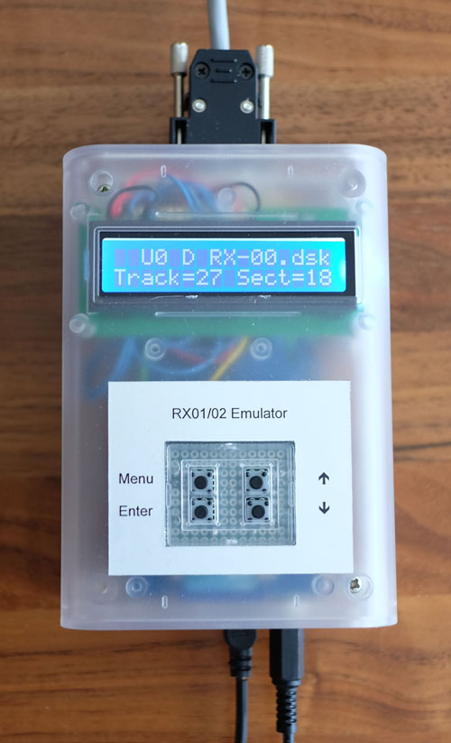 RX01 / RX02 Floppy Disk System Emulator