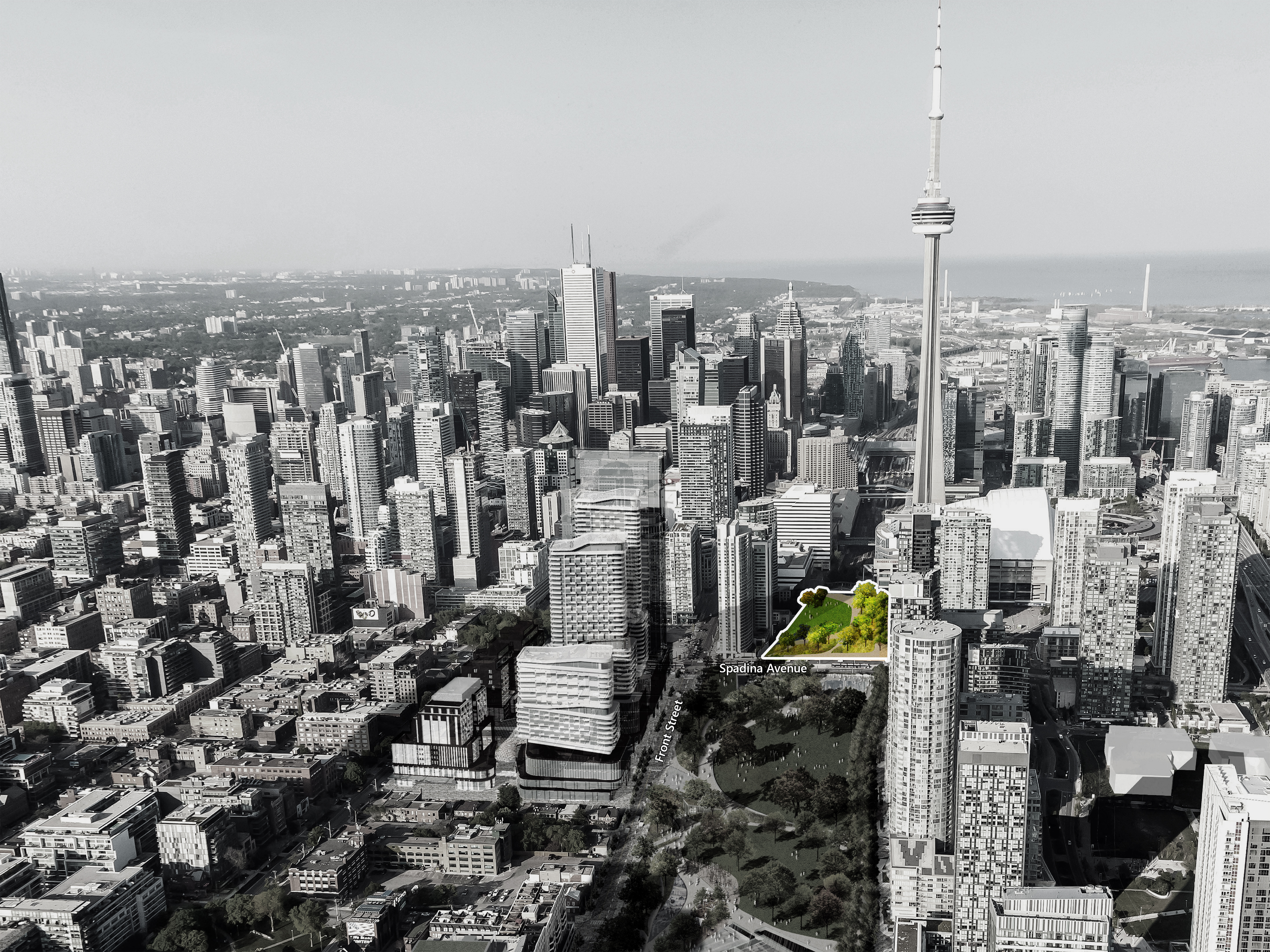 Rail Deck Park Images City of Toronto