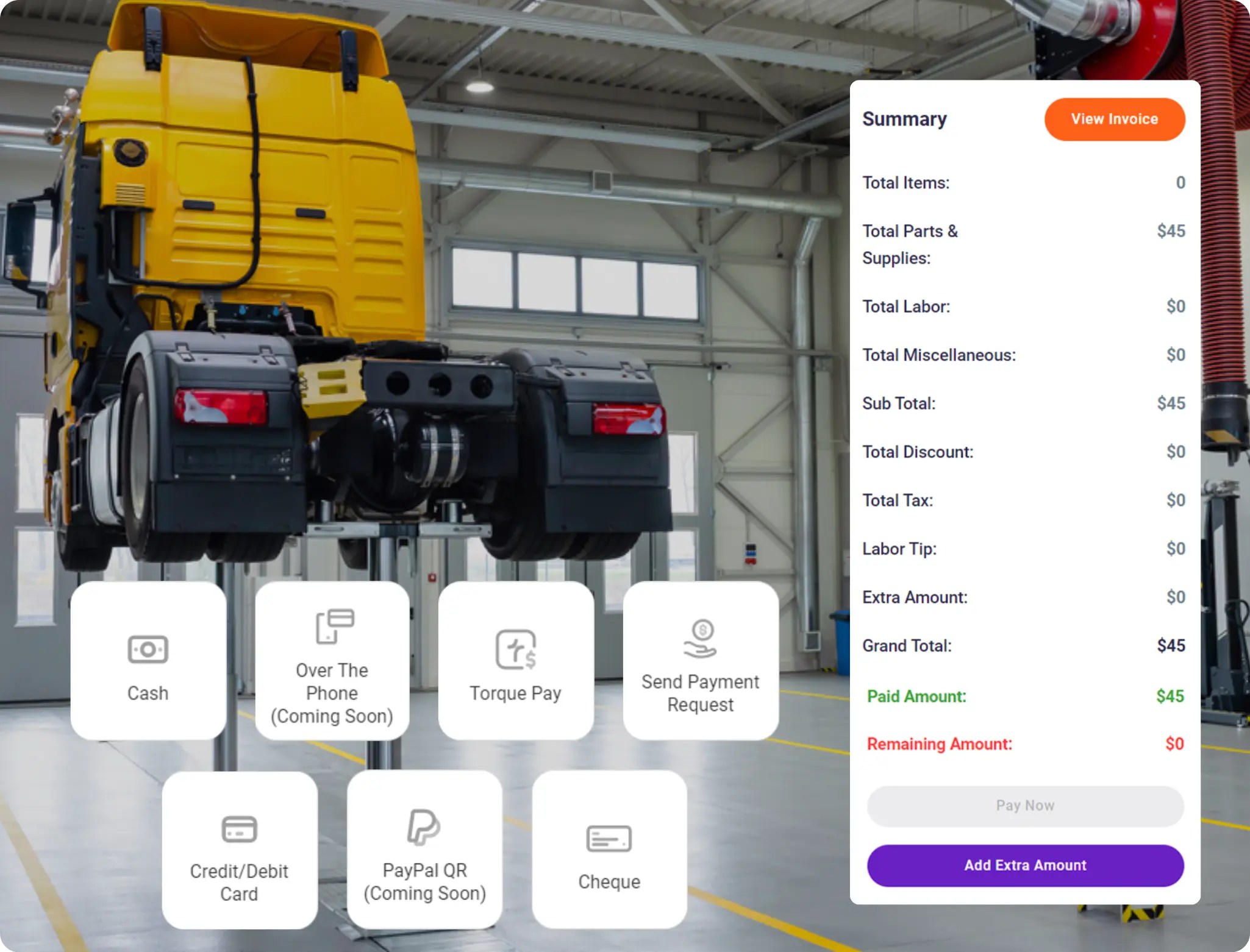 Truck Repair Shop Software | Heavy Duty Repair Shop Software | Torque360