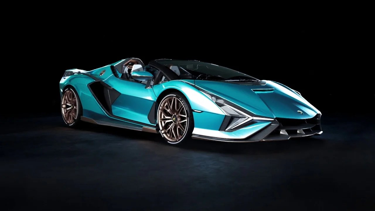 2021 Sián Roadster with 808bhp Unveiled
