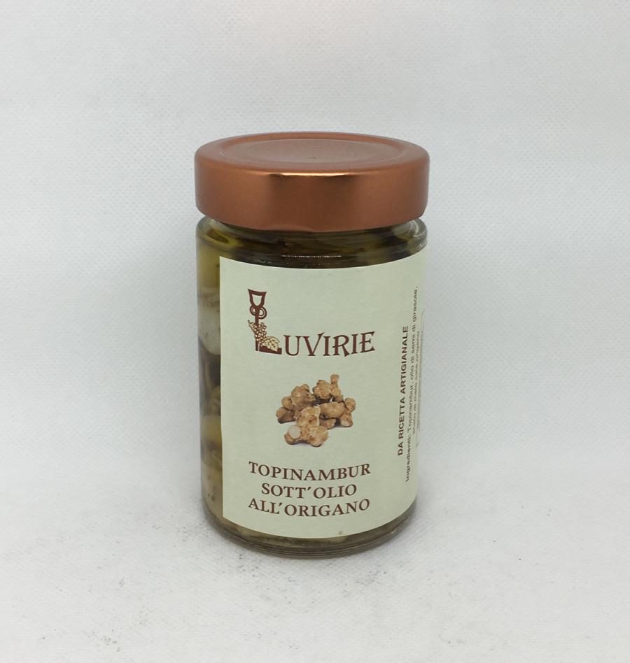 Topinambur sott'olio all'origano Luvirie Fratelli Bertini