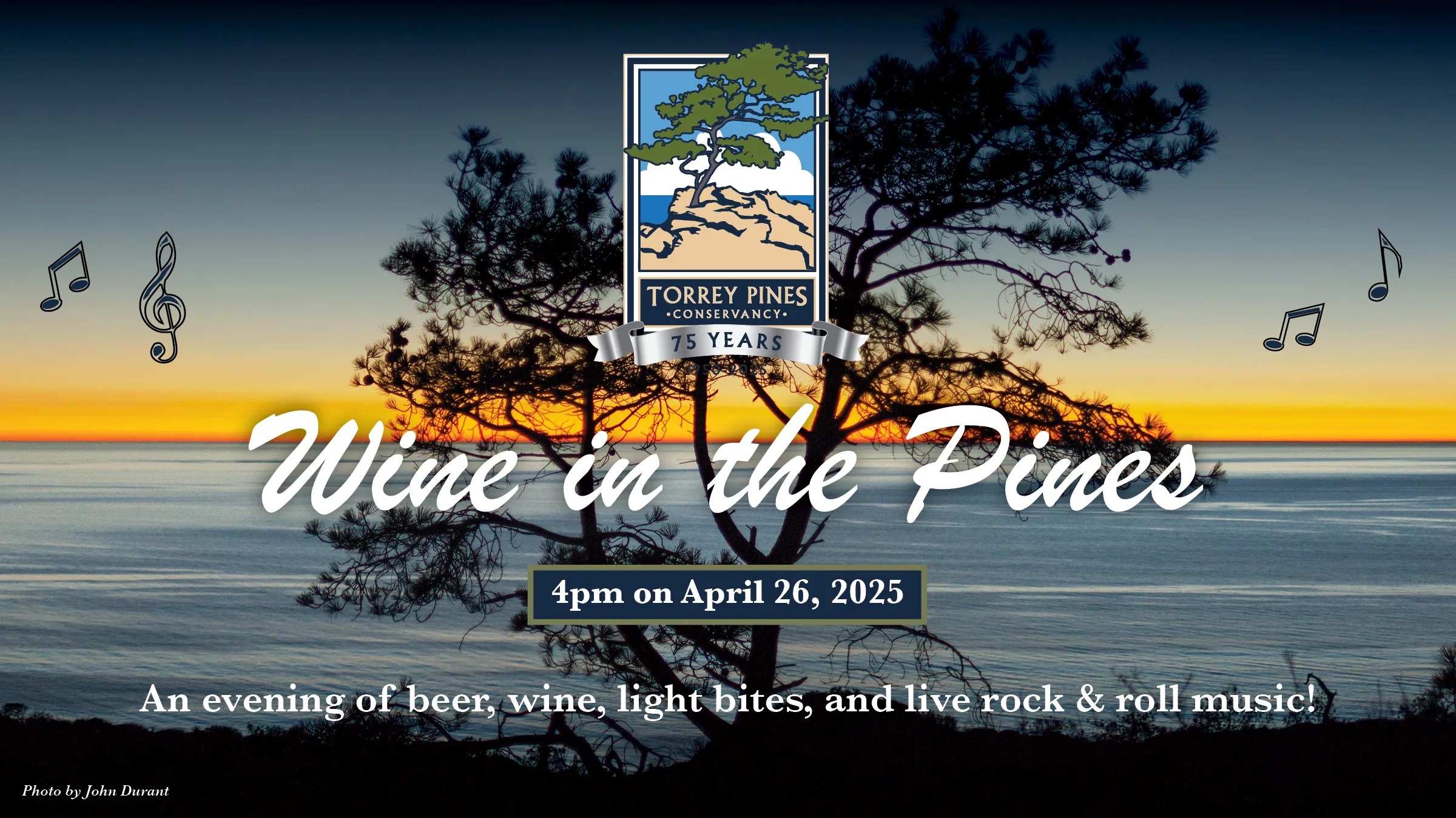 Wine in the Pines Celebrating Our 75th Anniversary! Torrey Pines Conservancy