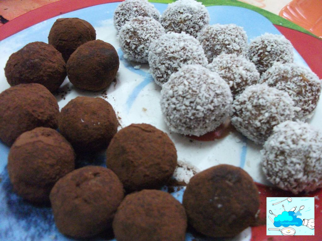 Tartufi al mascarpone e nutella Ricette Calabresi Torte di Nuvole