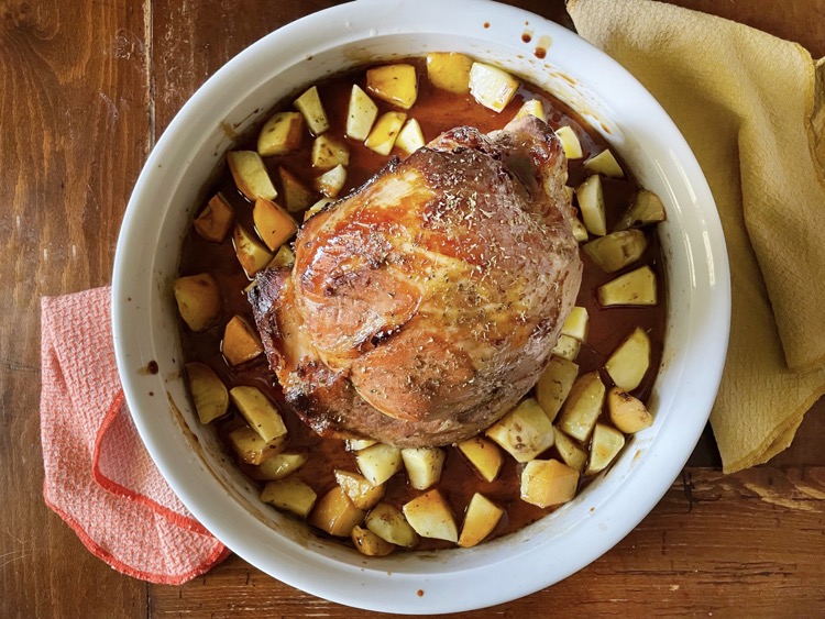 Arrosto di prosciutto glassato al miele Tortellini&CO