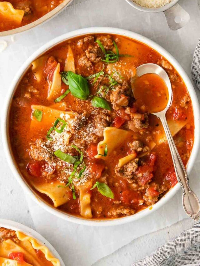 Lasagna Soup Recipe To Simply Inspire