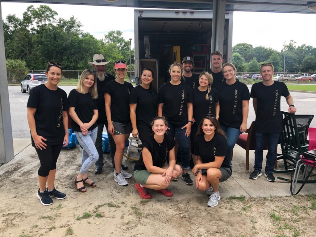 TBS Volunteers with Pattison's Academy Total Beverage Solution