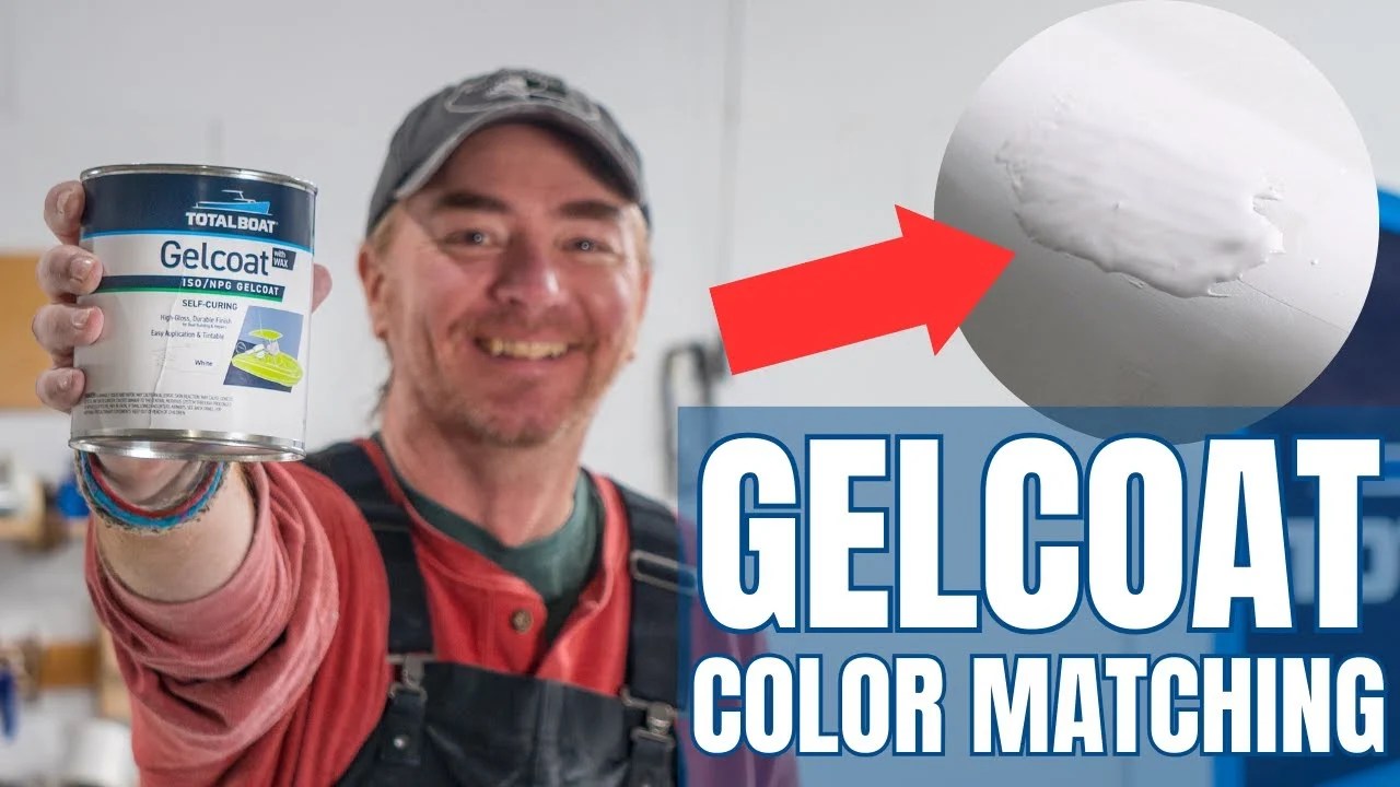 How to Color Match Gelcoat Tips from Andy Miller TotalBoat